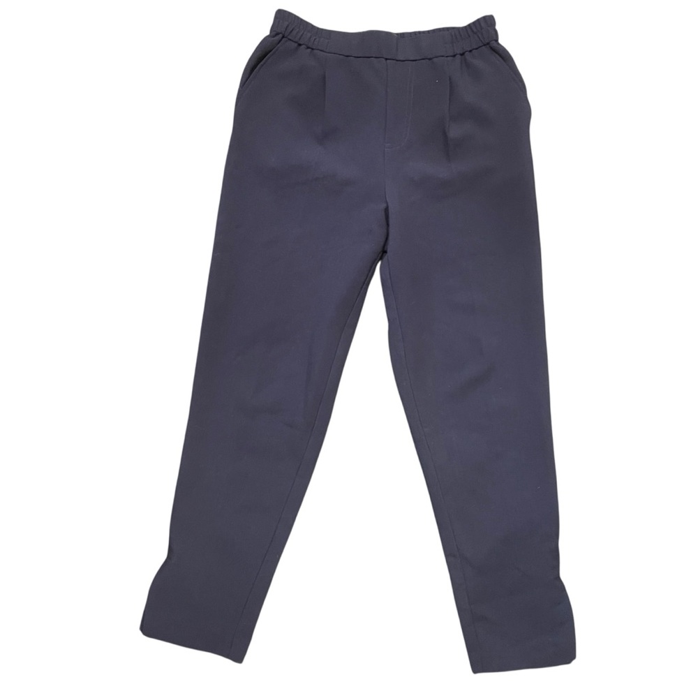 Anthropologie Marin Navy Copley Tapered Pull On Trouser Pants Size XS Casual